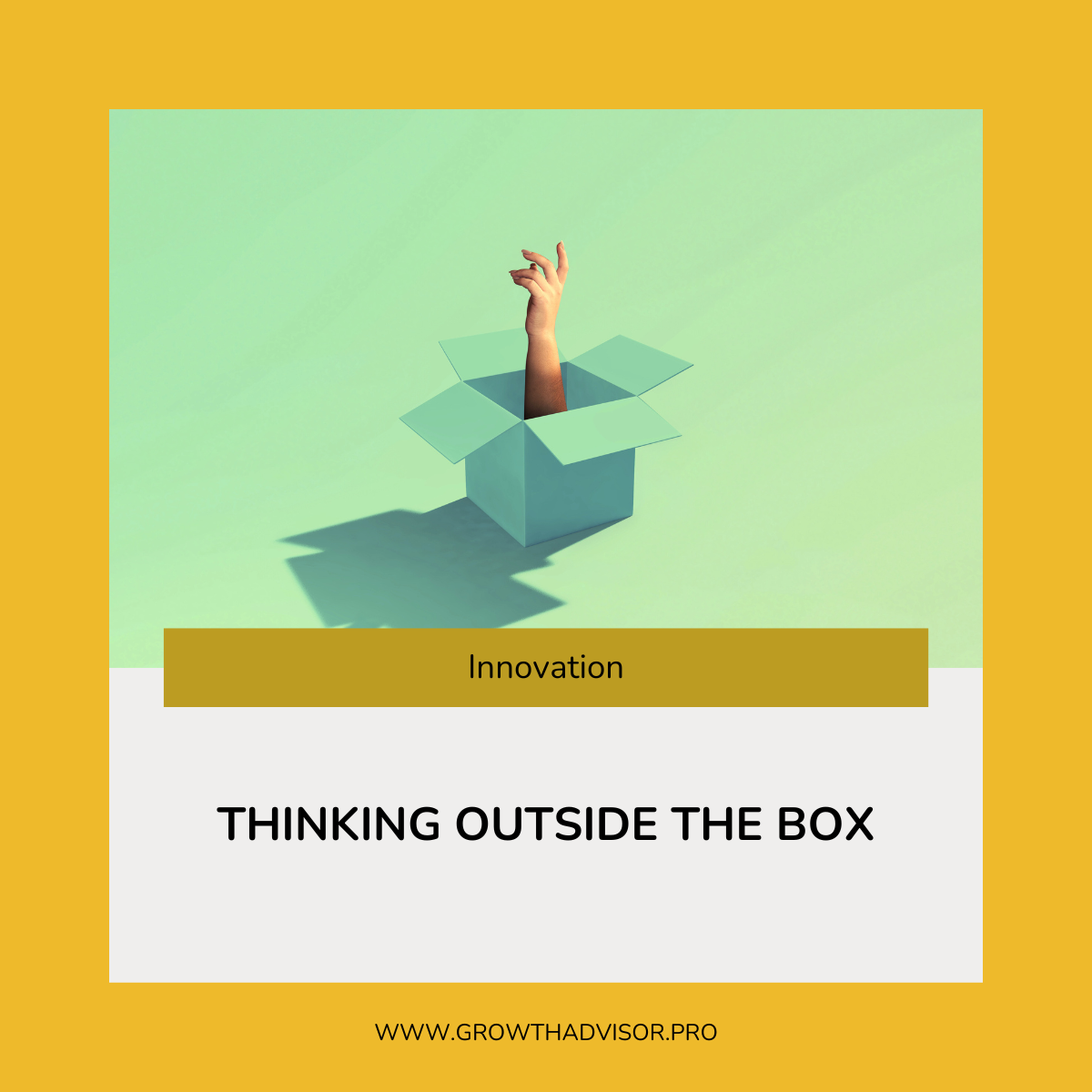 Thinking outside the box