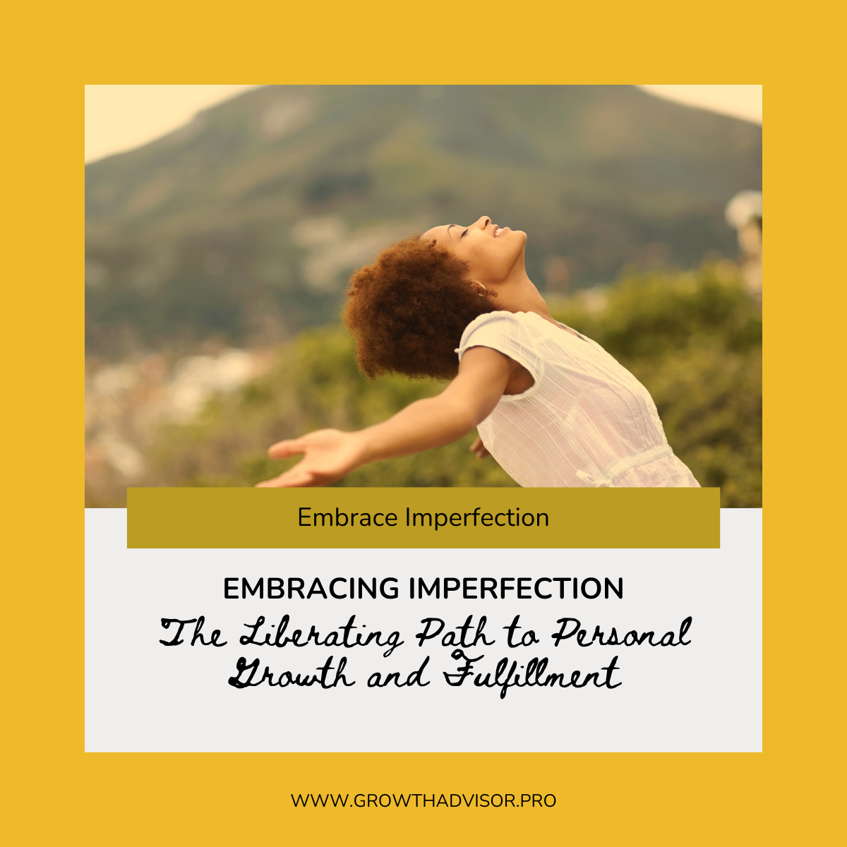 Embracing Imperfection: The Liberating Path to Personal Growth and Fulfillment