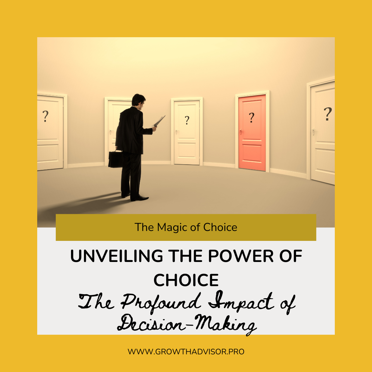 Unveiling the Power of Choice: The Profound Impact of Decision-Making