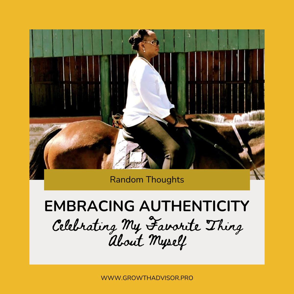 Embracing Authenticity: Celebrating My Favorite Thing About Myself