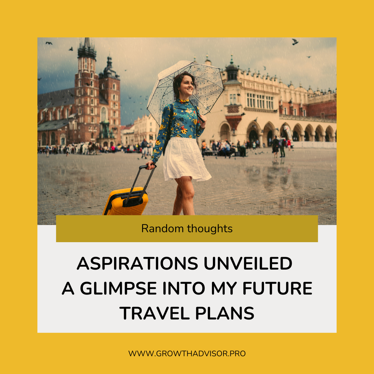 Aspirations Unveiled: A Glimpse into My Future Travel Plans