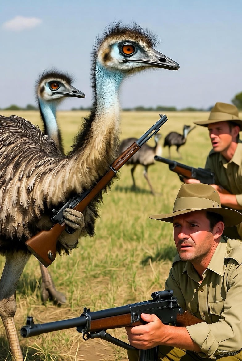 The Great Emu War: When Australia Lost a Battle to Birds