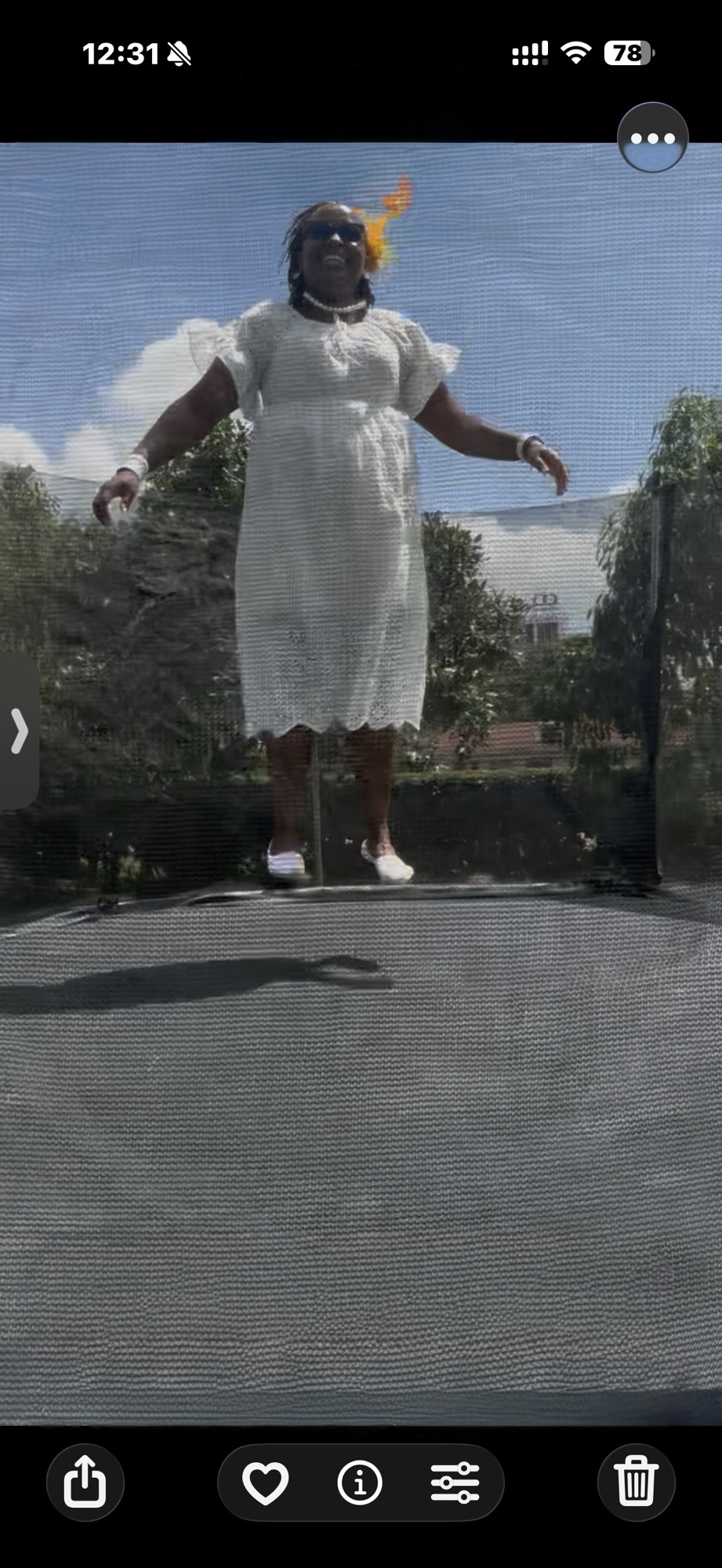 The Trampoline Incident: A Cautionary Tale of Gravity and Hubris